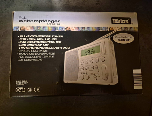Tevion weltempfänger mdb2163 - weltempfänger,