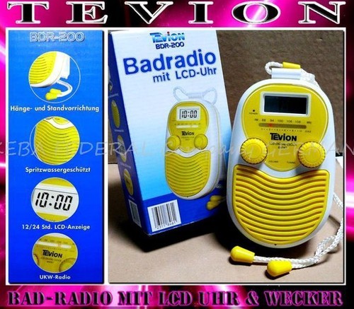 Tevion radiowecker bdr200 - tevion,